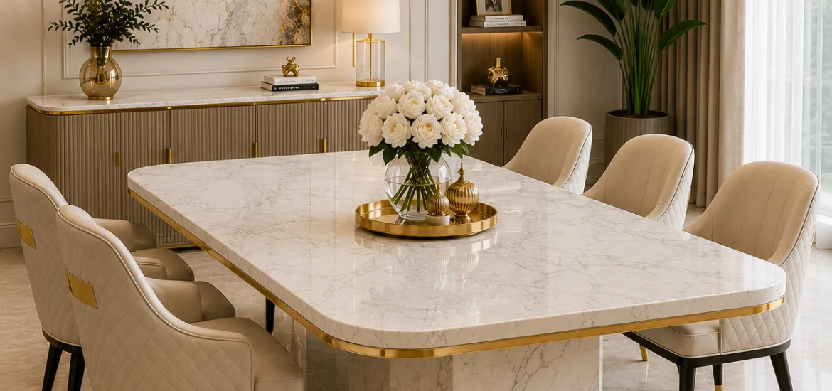 7 Signs You've Found the Right Marble Dining Table