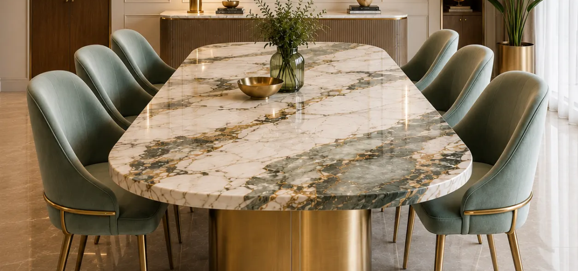 Small Space? Here's How to Pick the Right Marble Dining Table Without
    Compromising Style